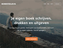 Tablet Screenshot of bookaholics.mijnbestseller.nl